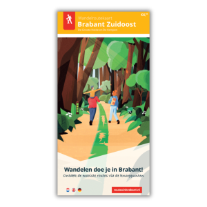 Wandelkaart Brabant Zuidoost (o.a. De Groote Heide en De Kempen)