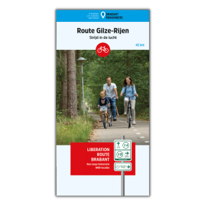 Strijd in de lucht fietskaart | Liberation Route Brabant 