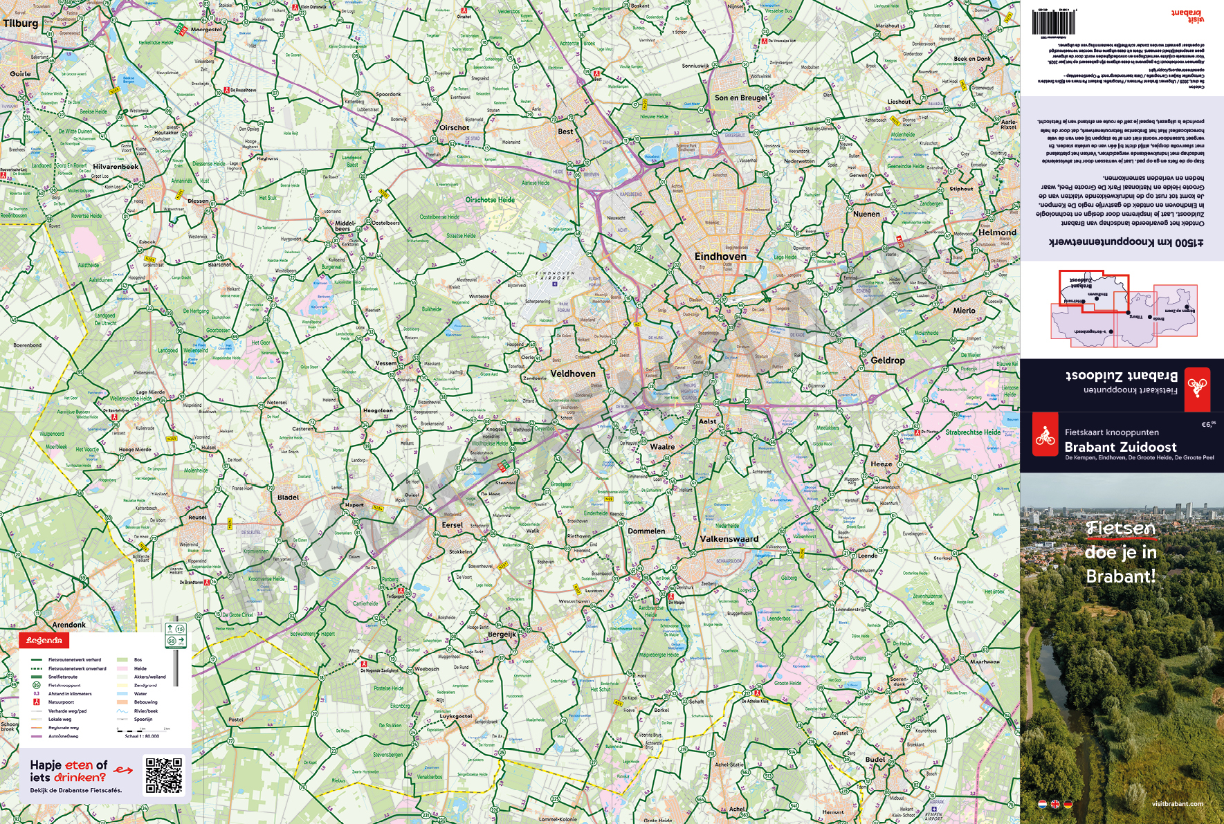 Fietskaart knooppunten Brabant Zuidoost - Afbeelding 5